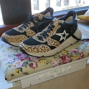 Steve madden star sneakers leopard